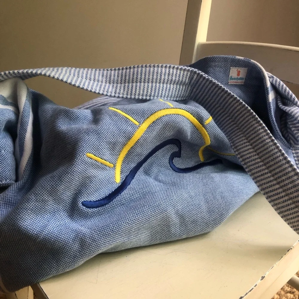 New: Beachables 3 and 1 Turkish Cotton Beach Bag and Blanket